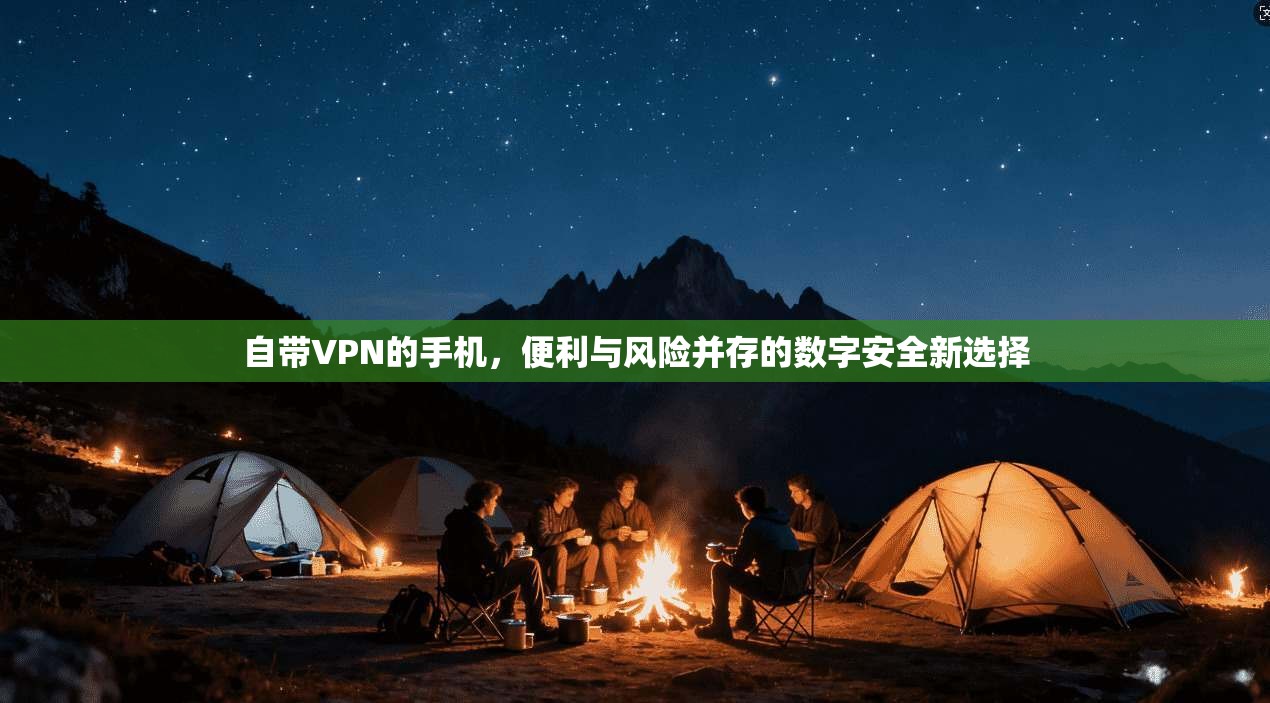 自带VPN的手机，便利与风险并存的数字安全新选择