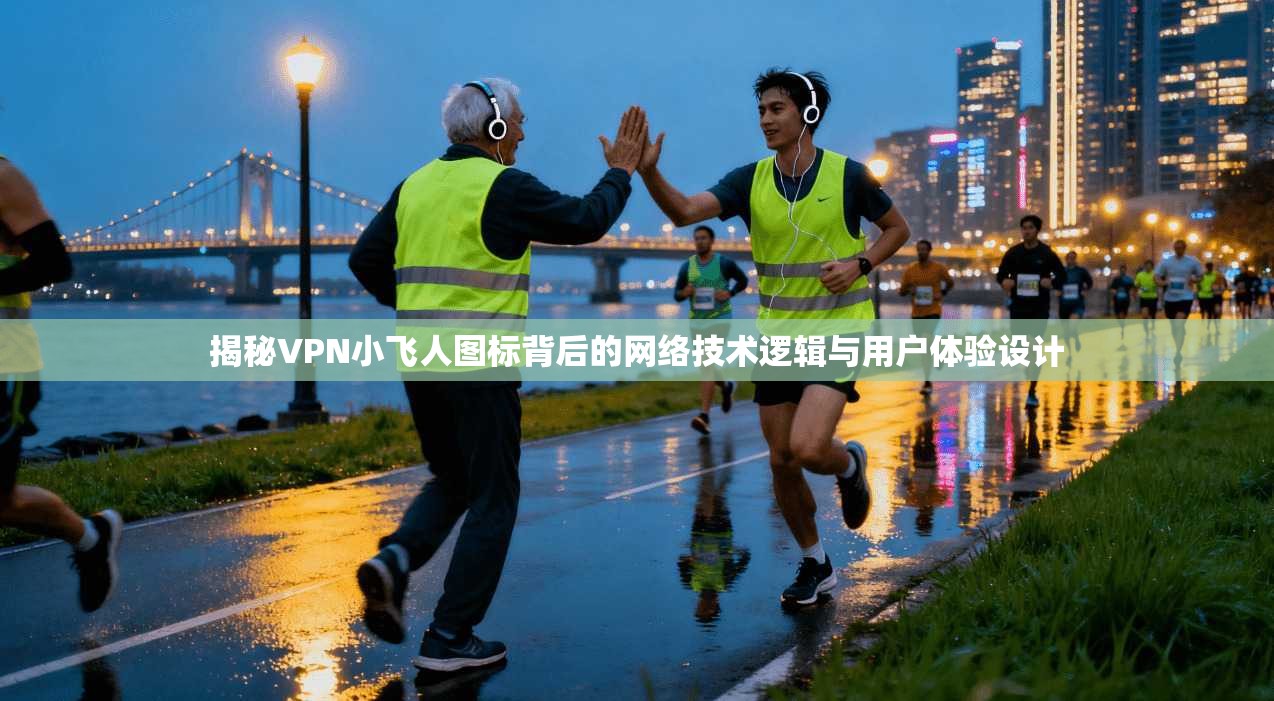 揭秘VPN小飞人图标背后的网络技术逻辑与用户体验设计