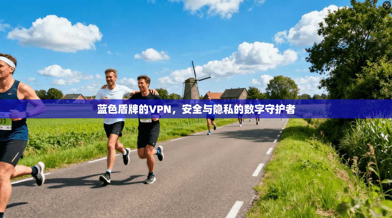 蓝色盾牌的VPN，安全与隐私的数字守护者