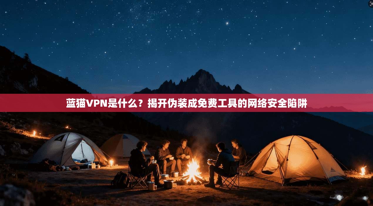 蓝猫VPN是什么?揭开伪装成免费工具的网络安全陷阱 蓝猫VPN是什么?揭开伪装成免费工具的网络安全陷阱