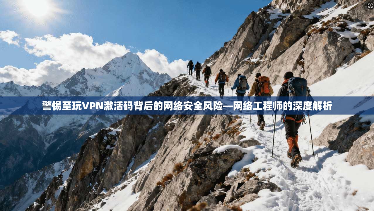 警惕至玩VPN激活码背后的网络安全风险—网络工程师的深度解析 警惕至玩VPN激活码背后的网络安全风险—网络工程师的深度解析