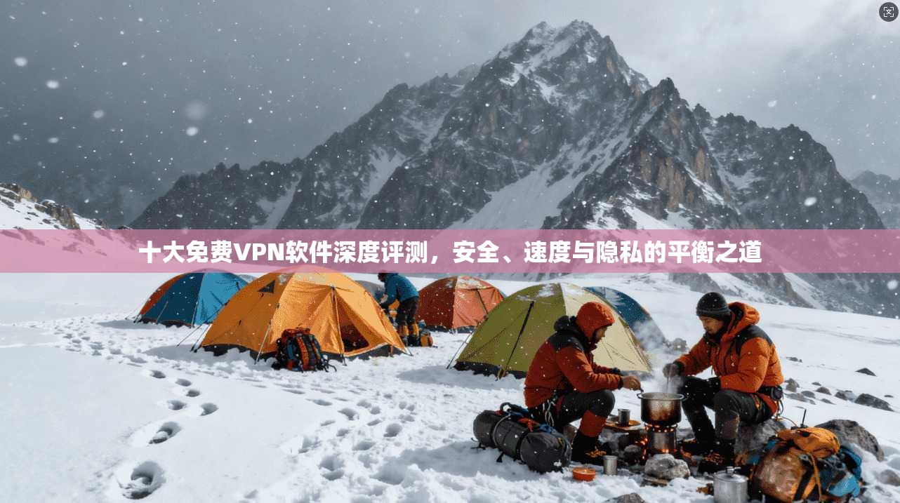 十大免费VPN软件深度评测，安全、速度与隐私的平衡之道