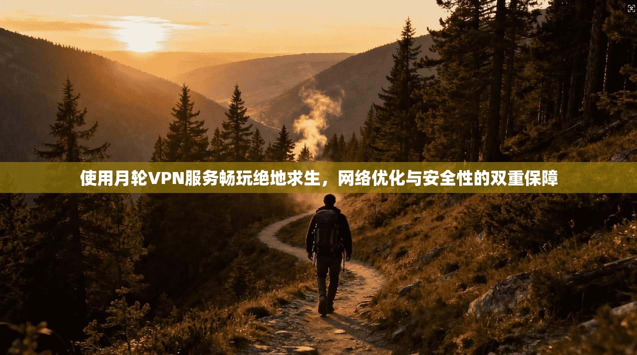 使用月轮VPN服务畅玩绝地求生，网络优化与安全性的双重保障