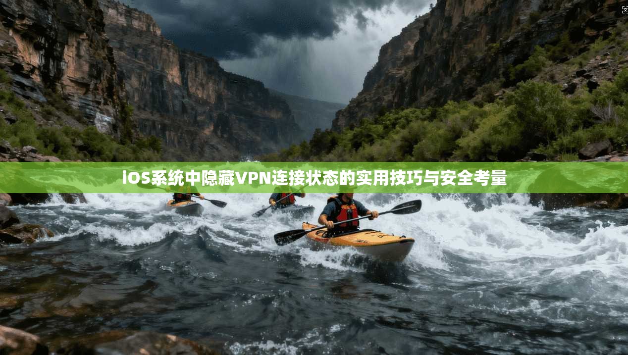 iOS系统中隐藏VPN连接状态的实用技巧与安全考量