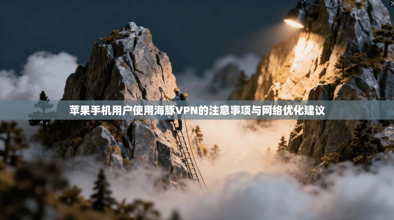 苹果手机用户使用海豚VPN的注意事项与网络优化建议