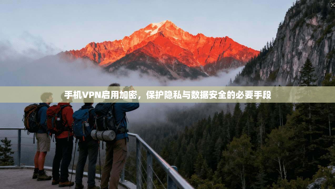 手机VPN启用加密，保护隐私与数据安全的必要手段