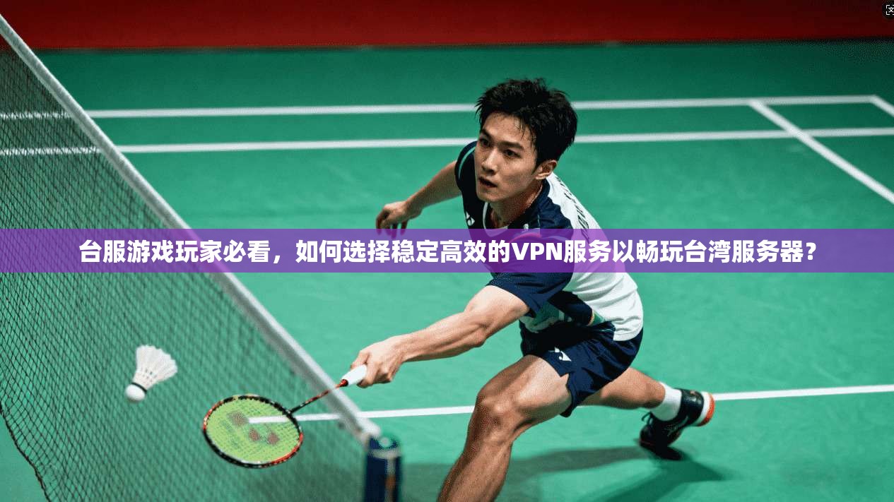 台服游戏玩家必看，如何选择稳定高效的VPN服务以畅玩台湾服务器？