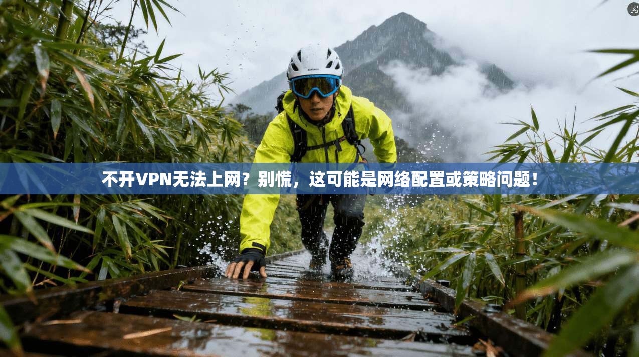 不开VPN无法上网？别慌，这可能是网络配置或策略问题！