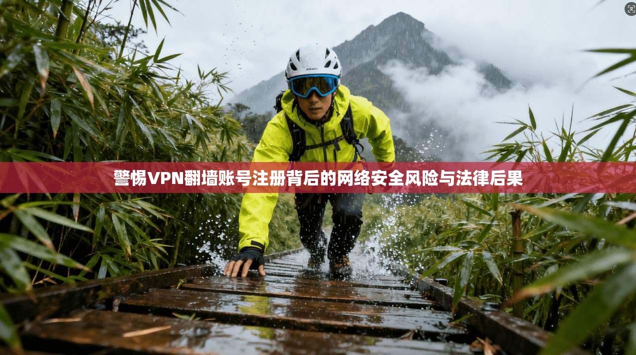 警惕VPN翻墙账号注册背后的网络安全风险与法律后果