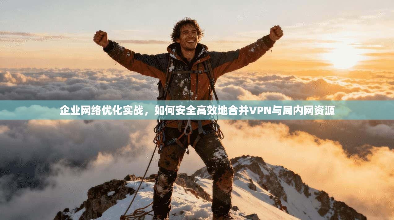 企业网络优化实战，如何安全高效地合并VPN与局内网资源