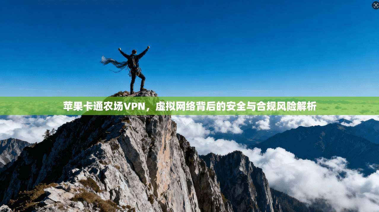 苹果卡通农场VPN，虚拟网络背后的安全与合规风险解析