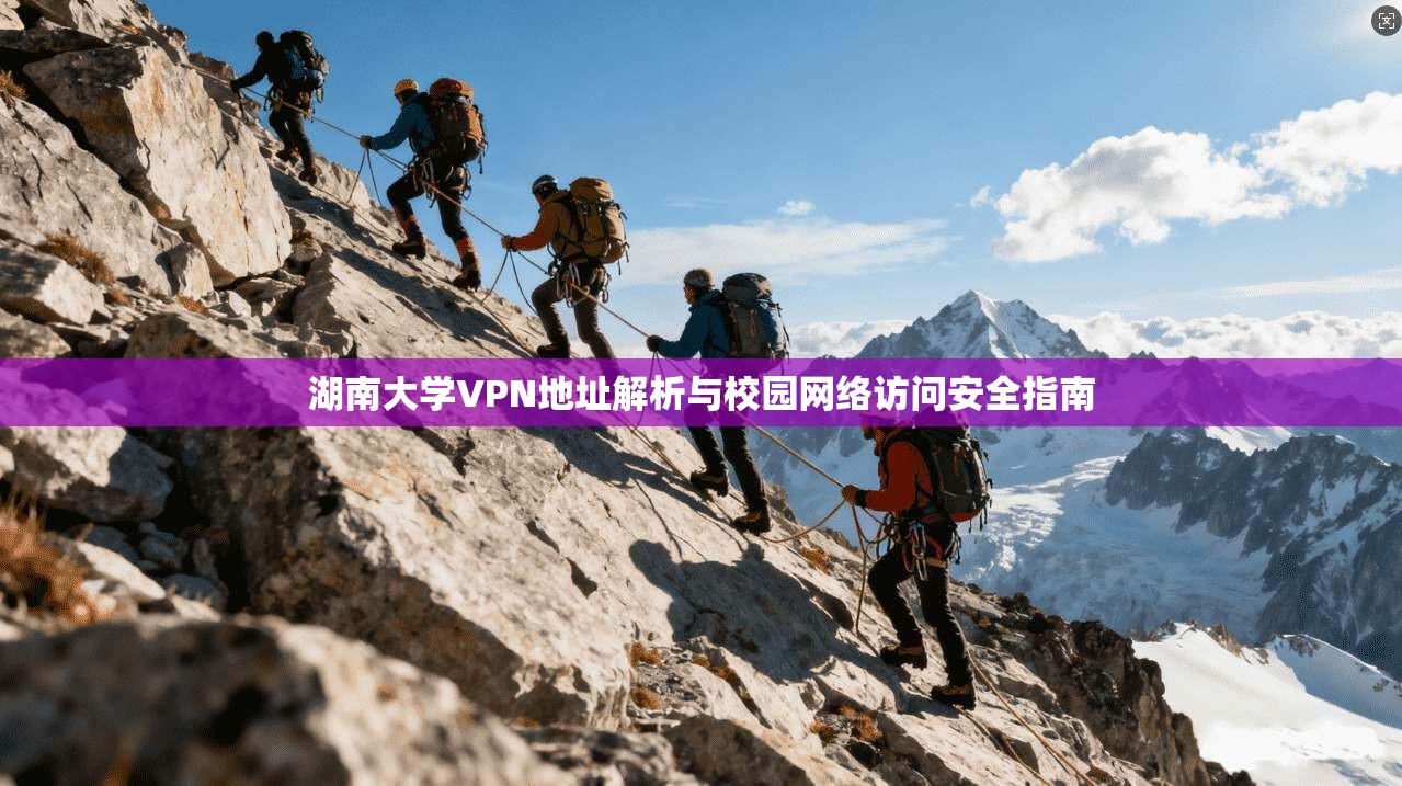 湖南大学VPN地址解析与校园网络访问安全指南