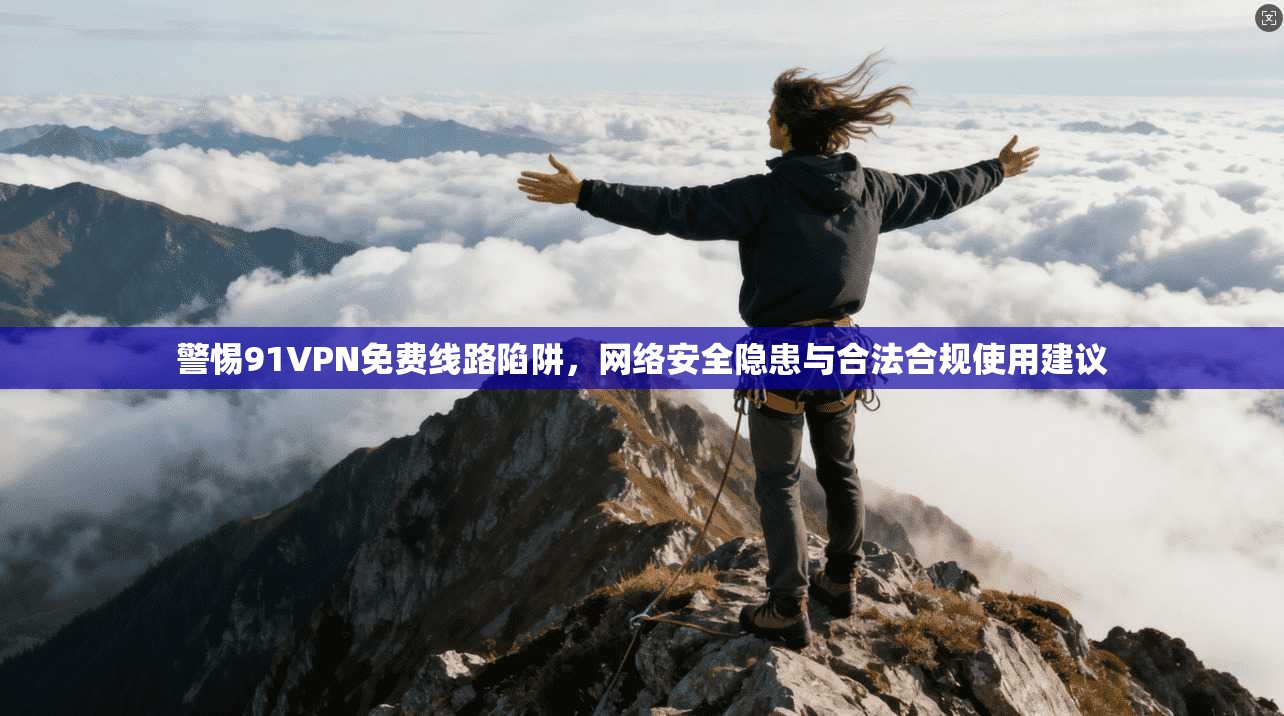 警惕91VPN免费线路陷阱，网络安全隐患与合法合规使用建议