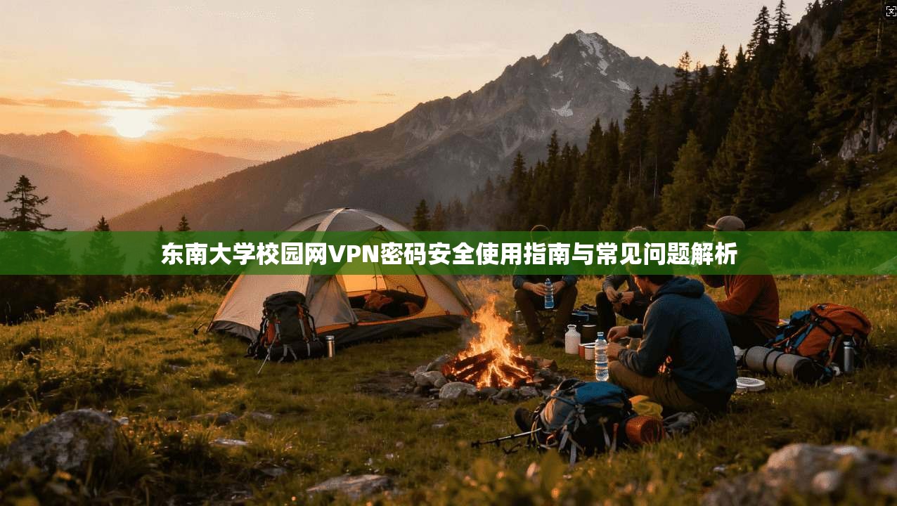 东南大学校园网VPN密码安全使用指南与常见问题解析