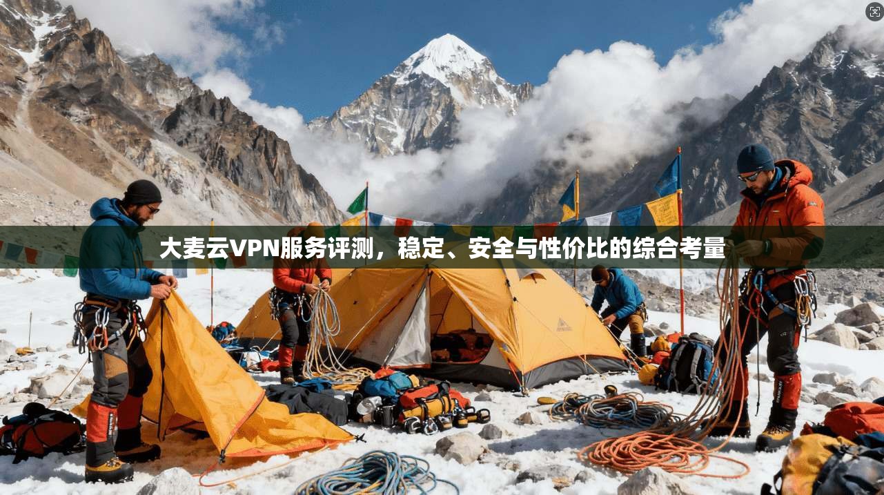 大麦云VPN服务评测，稳定、安全与性价比的综合考量