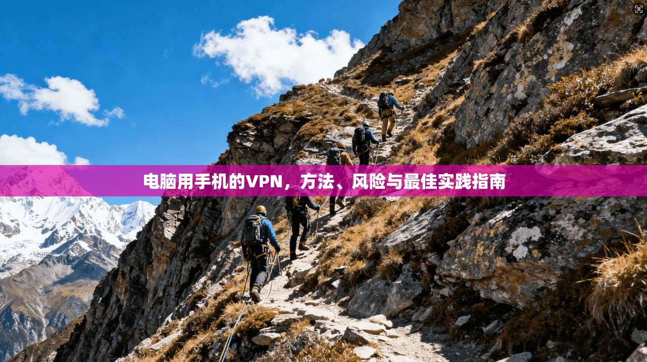 电脑用手机的VPN，方法、风险与最佳实践指南