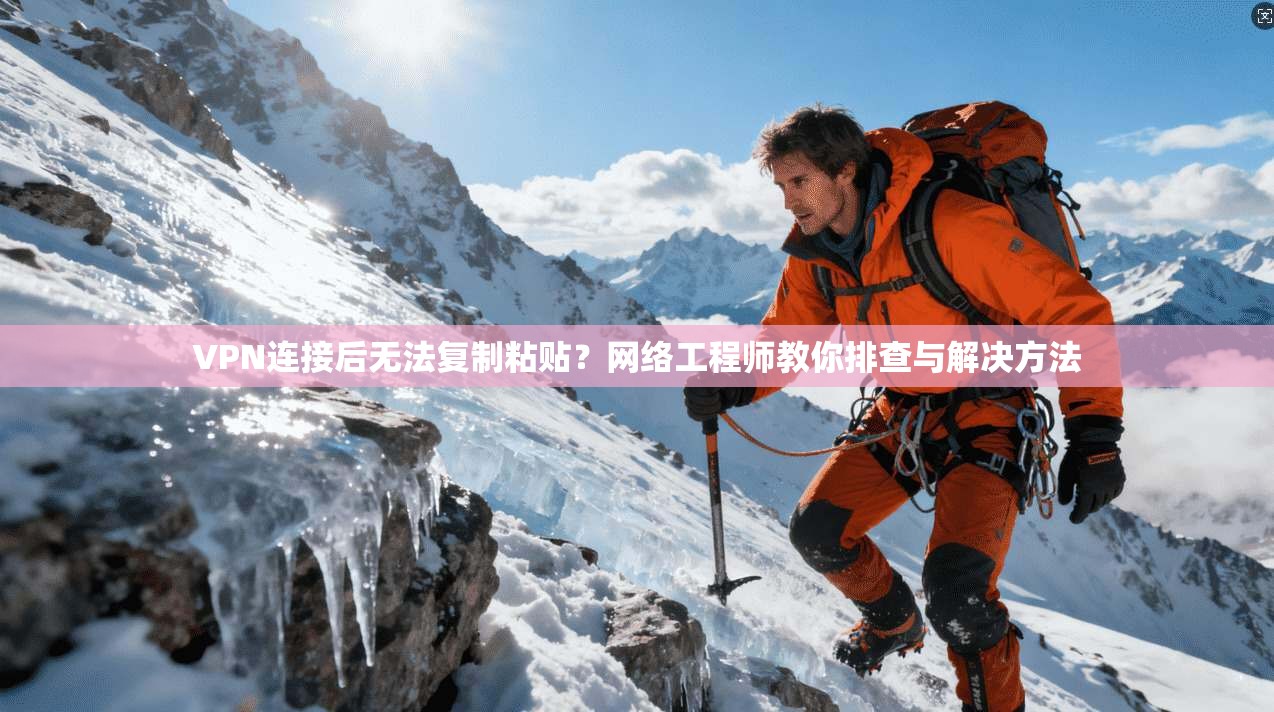 VPN连接后无法复制粘贴？网络工程师教你排查与解决方法