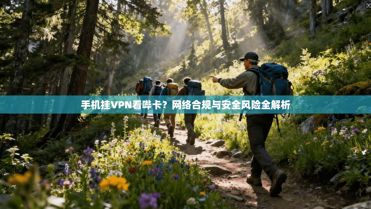 手机挂VPN看哔卡？网络合规与安全风险全解析