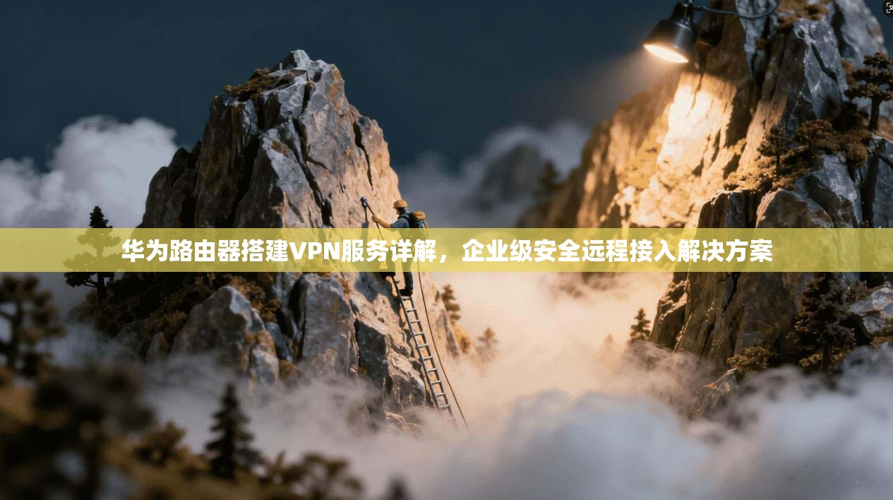 华为路由器搭建VPN服务详解，企业级安全远程接入解决方案