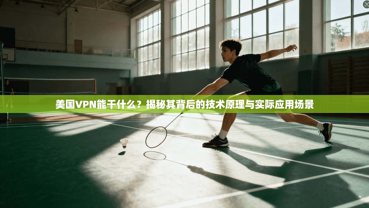 美国VPN能干什么?揭秘其背后的技术原理与实际应用场景 美国VPN能干什么?揭秘其背后的技术原理与实际应用场景