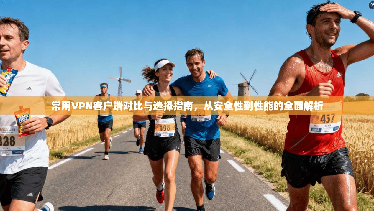 常用VPN客户端对比与选择指南，从安全性到性能的全面解析