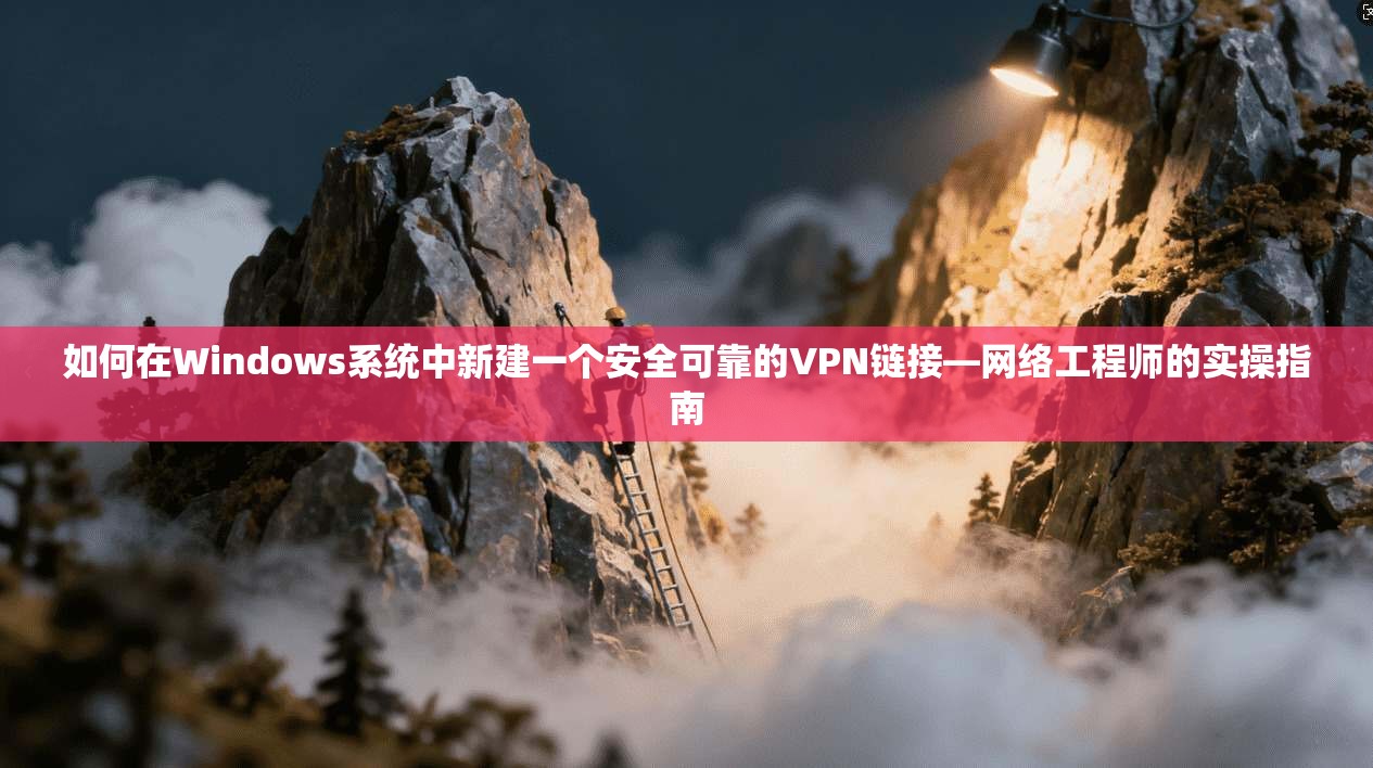 如何在Windows系统中新建一个安全可靠的VPN链接—网络工程师的实操指南 如何在Windows系统中新建一个安全可靠的VPN链接—网络工程师的实操指南