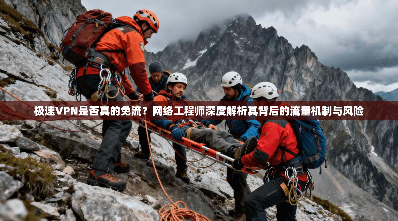 极速VPN是否真的免流？网络工程师深度解析其背后的流量机制与风险
