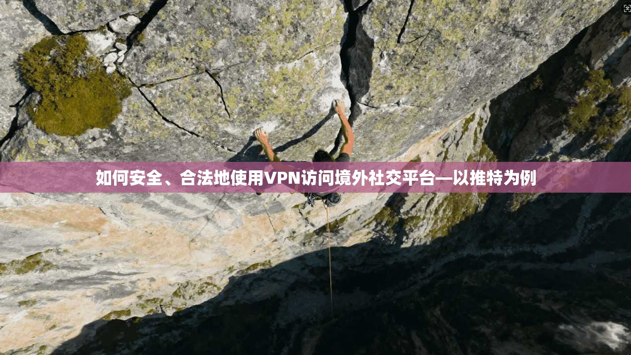 如何安全、合法地使用VPN访问境外社交平台—以推特为例