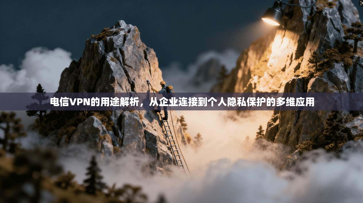 电信VPN的用途解析，从企业连接到个人隐私保护的多维应用