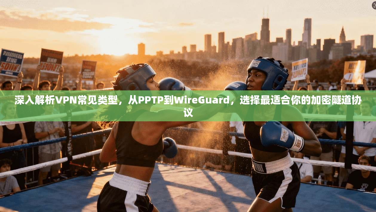 深入解析VPN常见类型，从PPTP到WireGuard，选择最适合你的加密隧道协议
