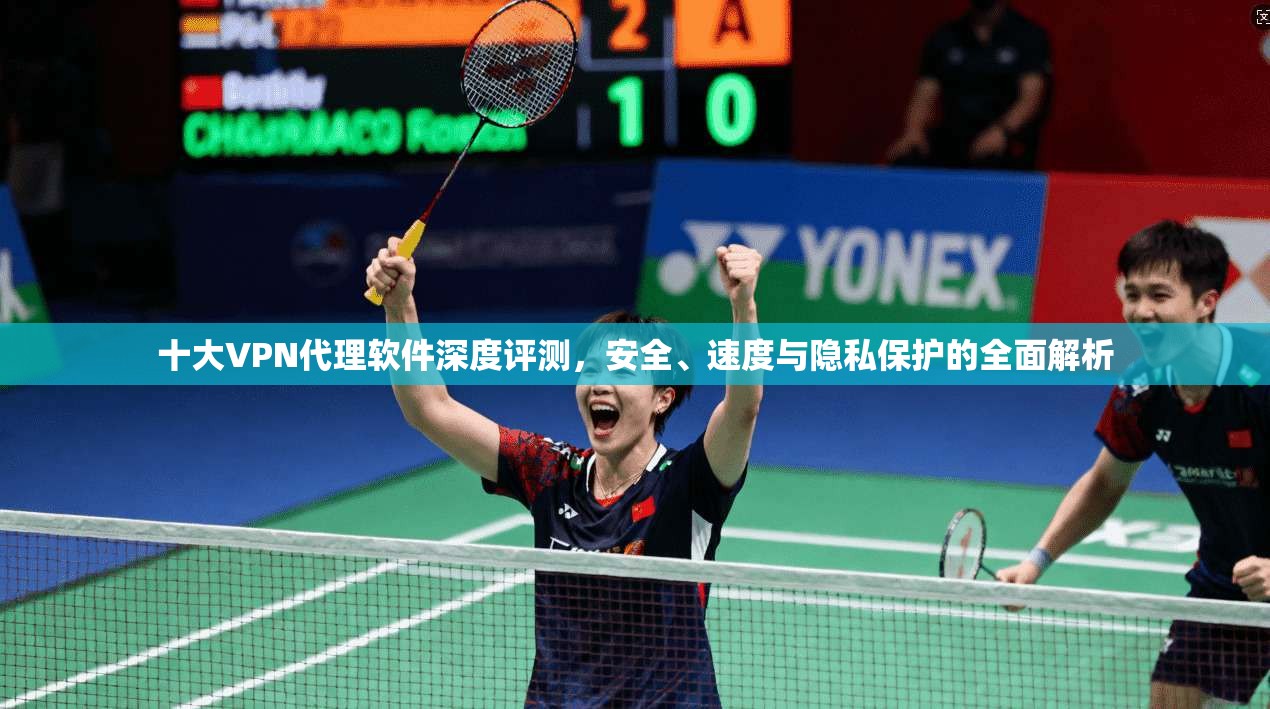 十大VPN代理软件深度评测，安全、速度与隐私保护的全面解析