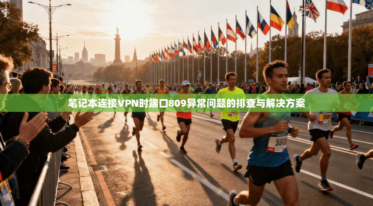 笔记本连接VPN时端口809异常问题的排查与解决方案