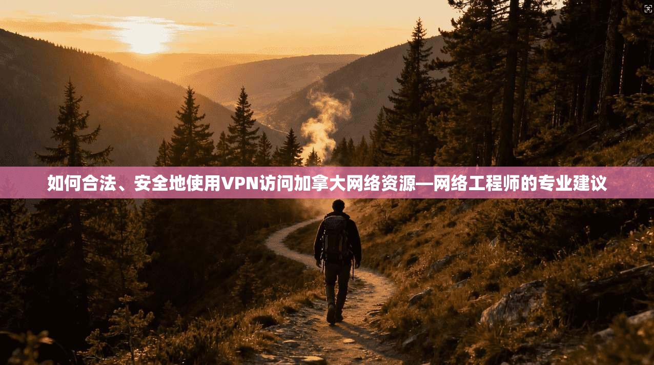 如何合法、安全地使用VPN访问加拿大网络资源—网络工程师的专业建议