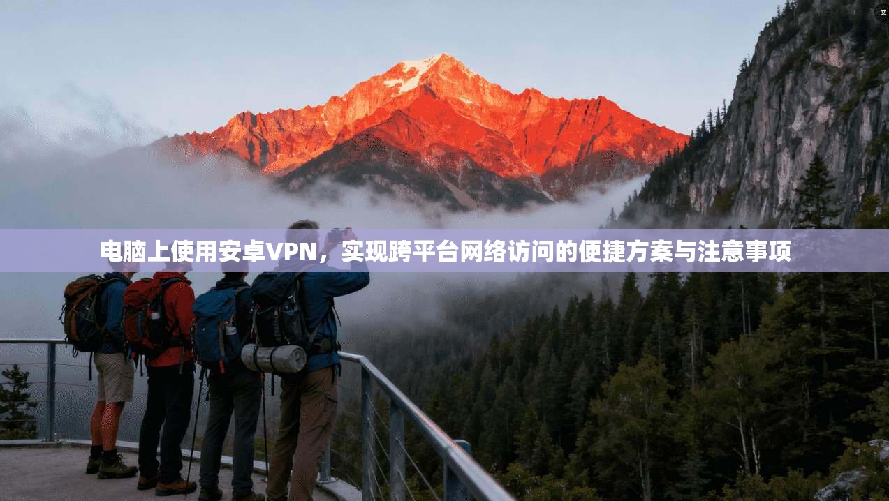 电脑上使用安卓VPN，实现跨平台网络访问的便捷方案与注意事项