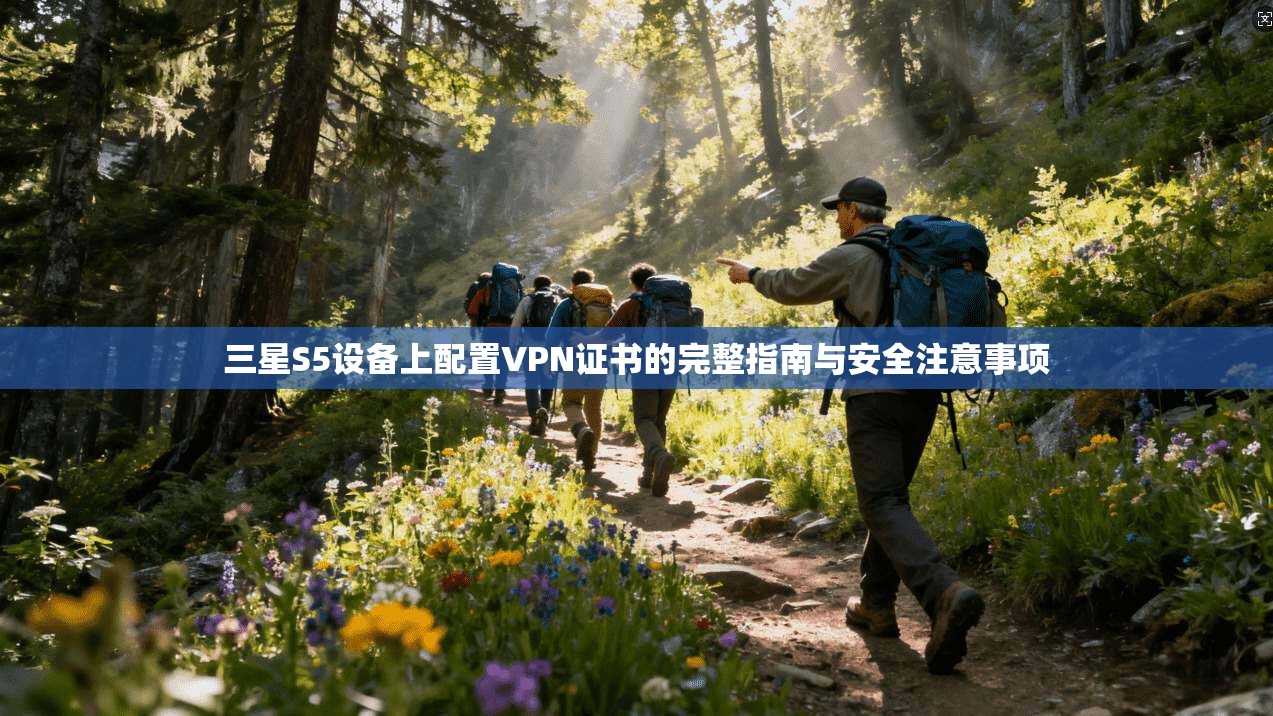 三星S5设备上配置VPN证书的完整指南与安全注意事项