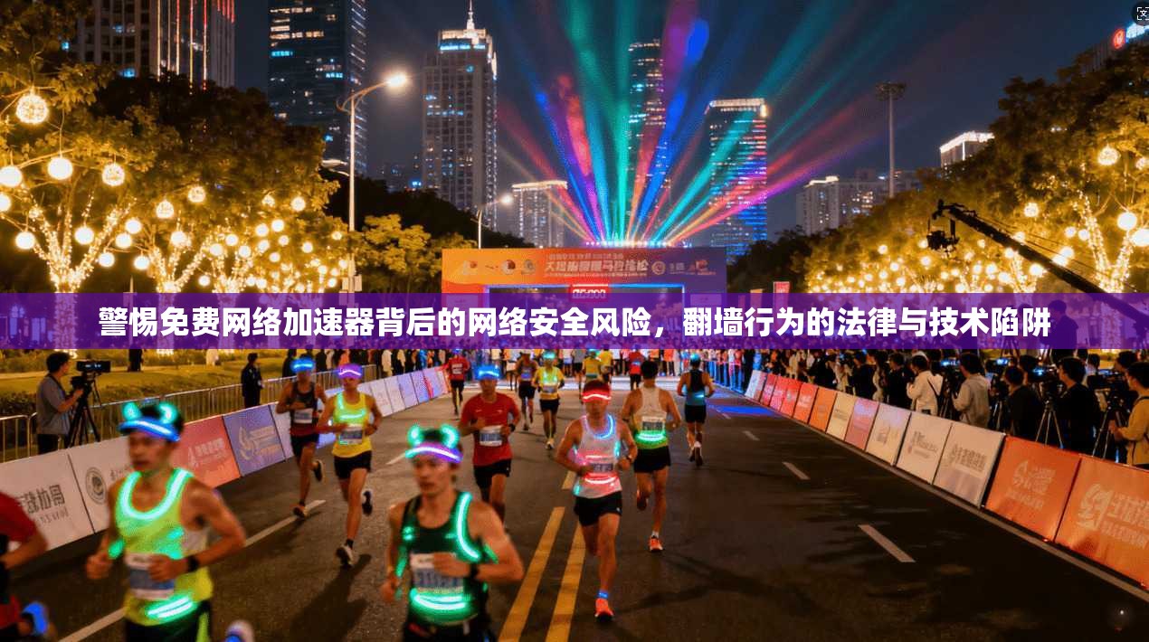 警惕免费网络加速器背后的网络安全风险，翻墙行为的法律与技术陷阱