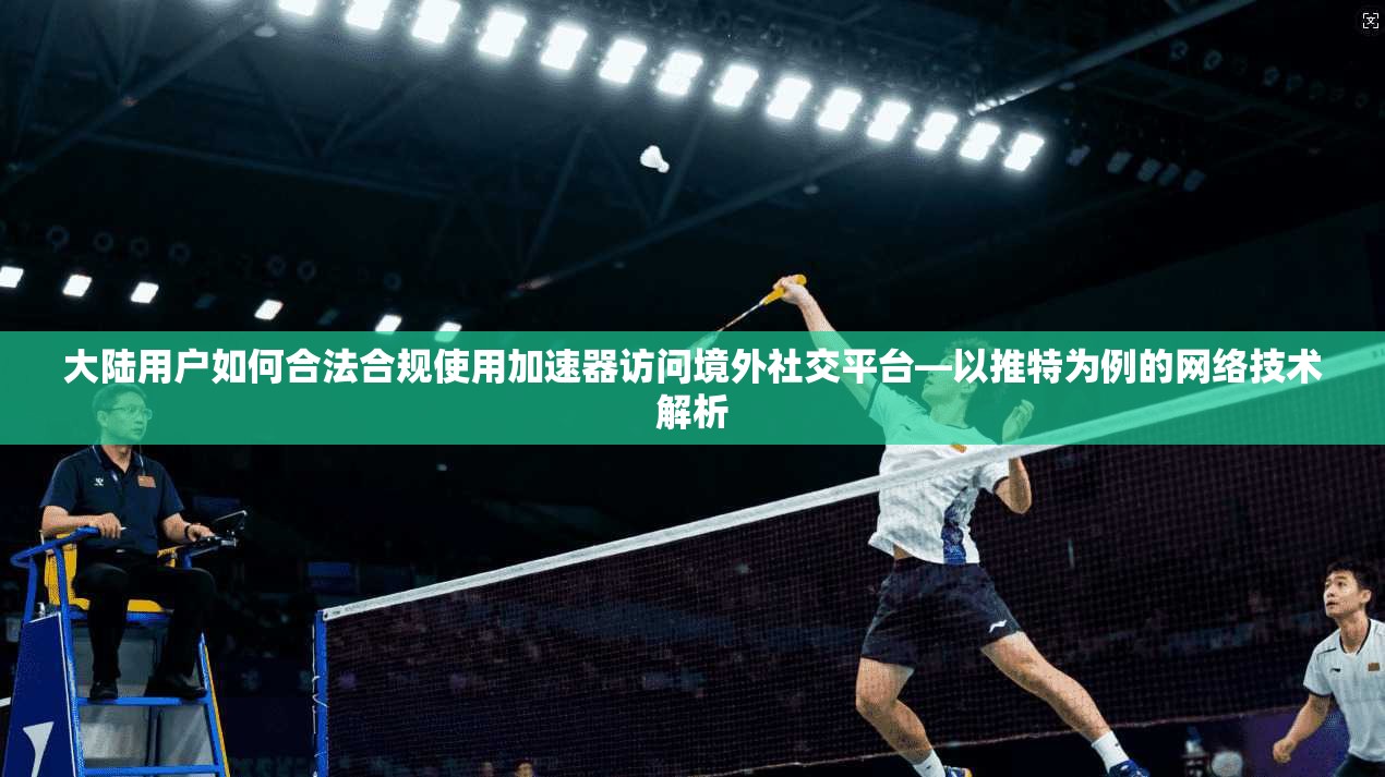 大陆用户如何合法合规使用加速器访问境外社交平台—以推特为例的网络技术解析