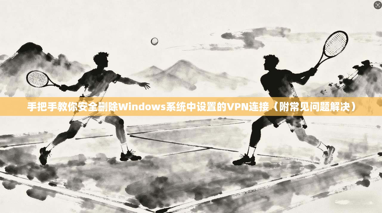 手把手教你安全删除Windows系统中设置的VPN连接（附常见问题解决）