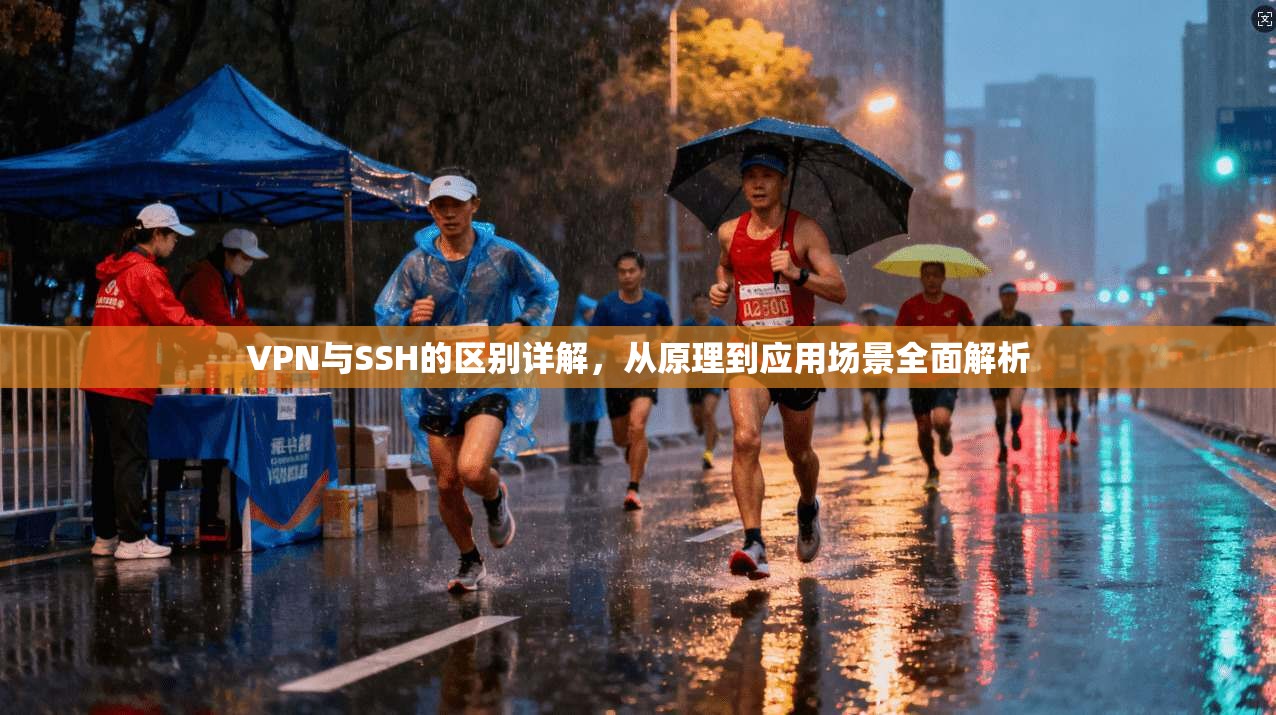 VPN与SSH的区别详解，从原理到应用场景全面解析