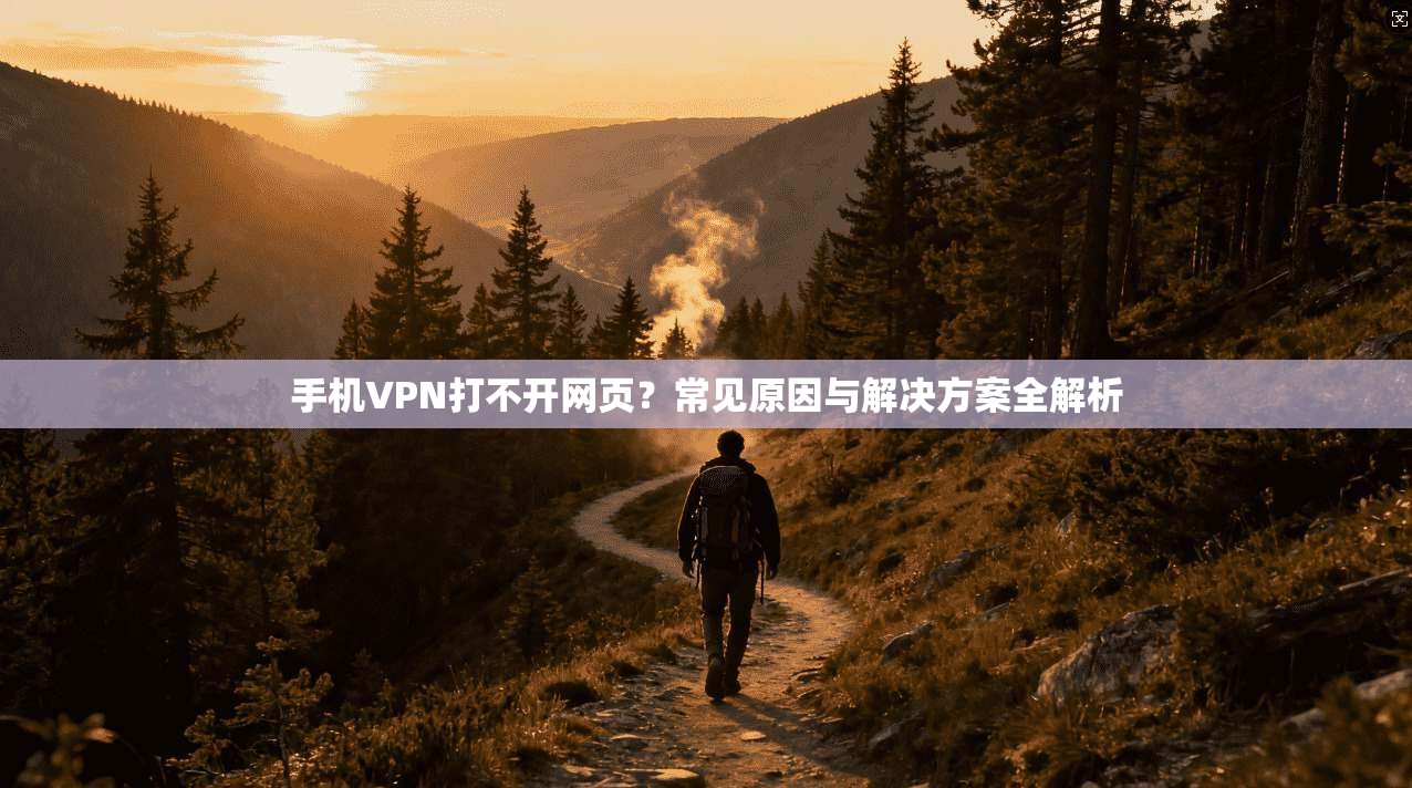 手机VPN打不开网页？常见原因与解决方案全解析