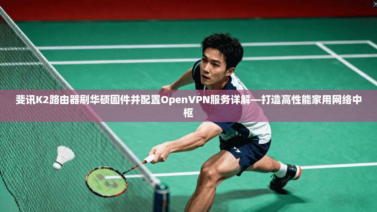 斐讯K2路由器刷华硕固件并配置OpenVPN服务详解—打造高性能家用网络中枢