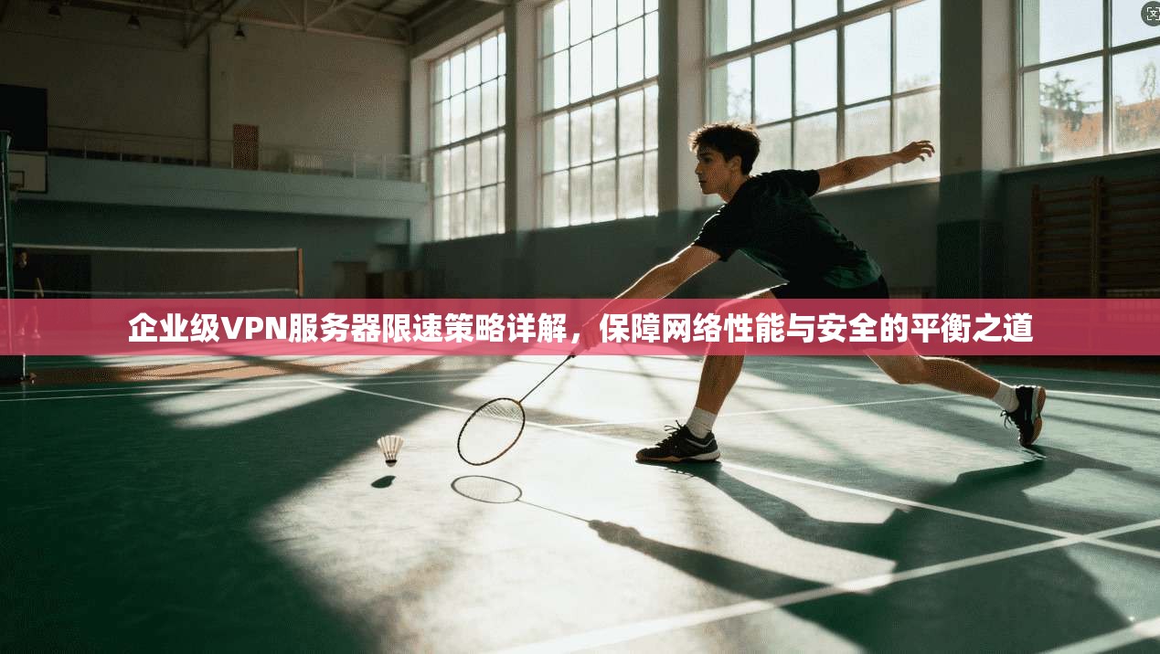 企业级VPN服务器限速策略详解，保障网络性能与安全的平衡之道