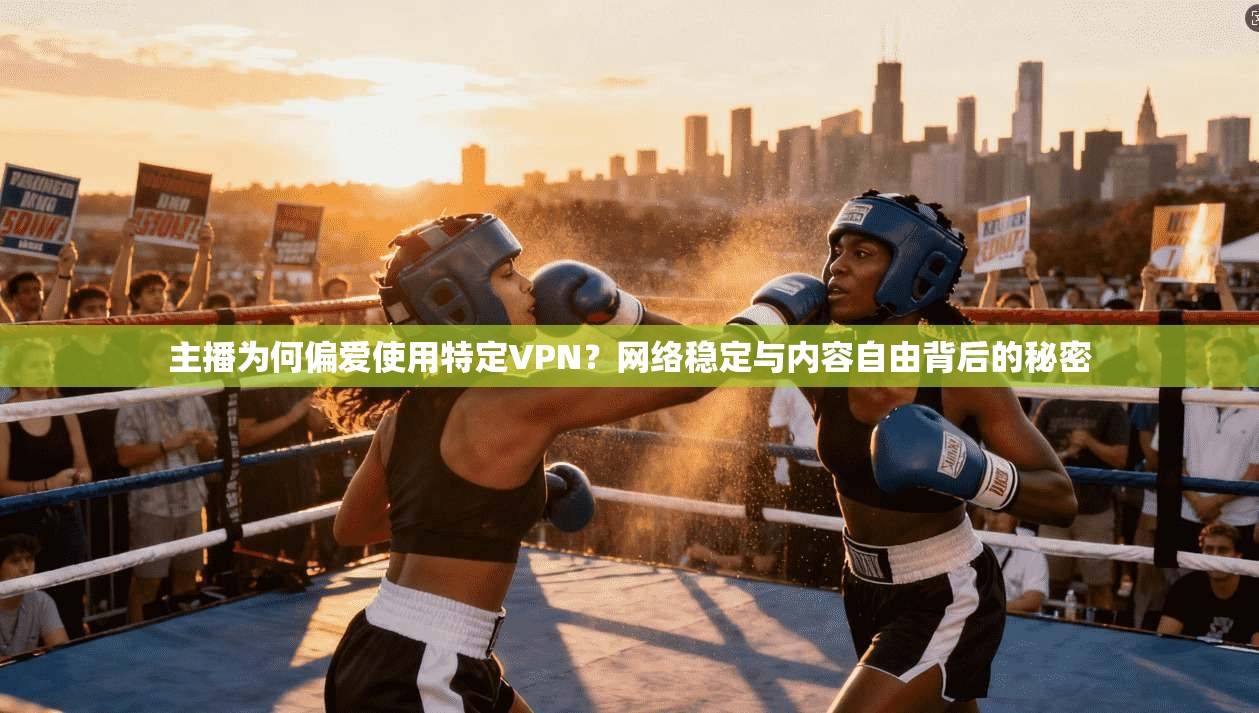 主播为何偏爱使用特定VPN？网络稳定与内容自由背后的秘密