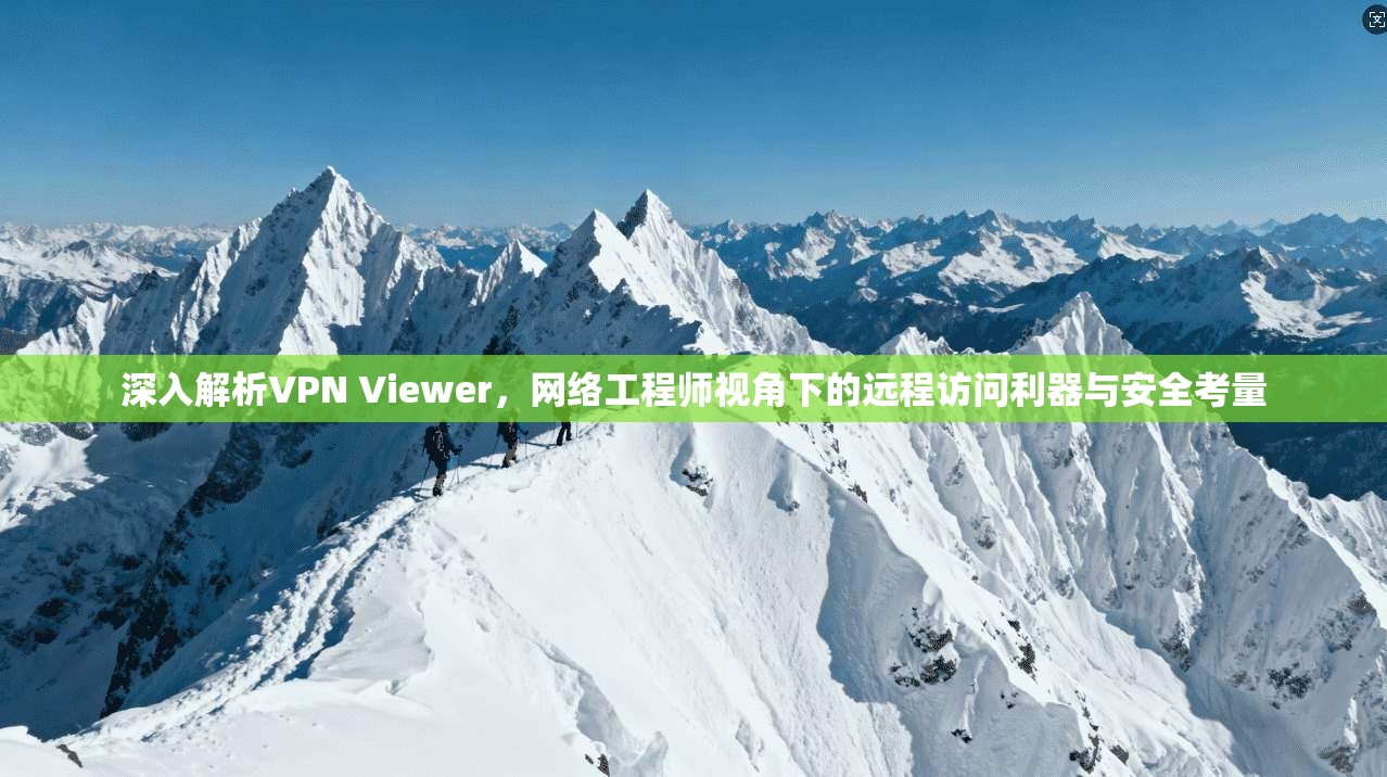 深入解析VPN Viewer，网络工程师视角下的远程访问利器与安全考量