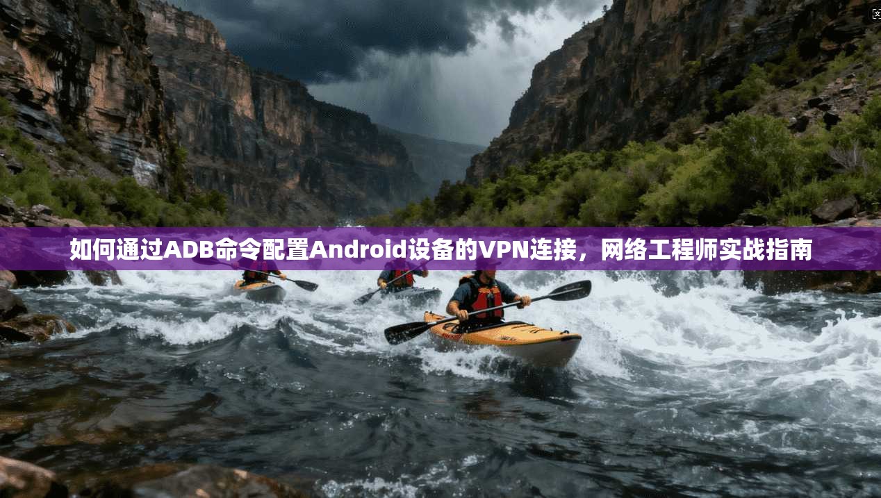 如何通过ADB命令配置Android设备的VPN连接，网络工程师实战指南