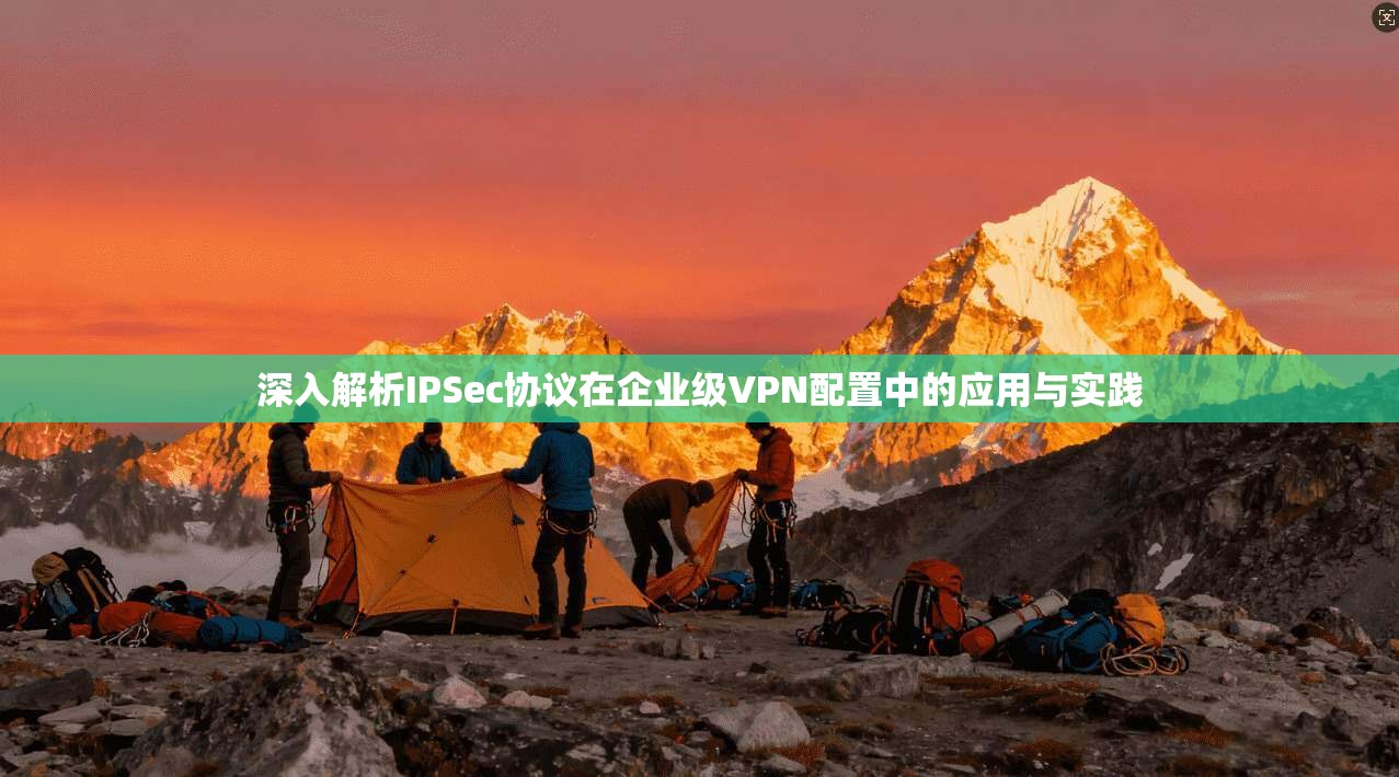 深入解析IPSec协议在企业级VPN配置中的应用与实践