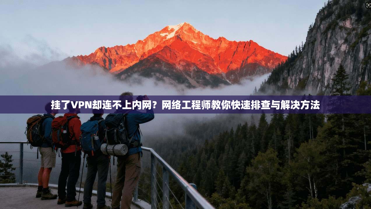 挂了VPN却连不上内网？网络工程师教你快速排查与解决方法