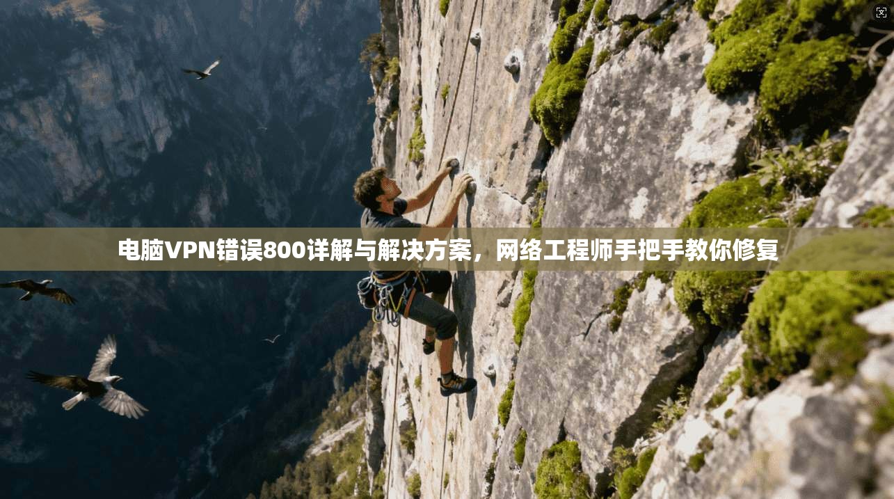 电脑VPN错误800详解与解决方案，网络工程师手把手教你修复