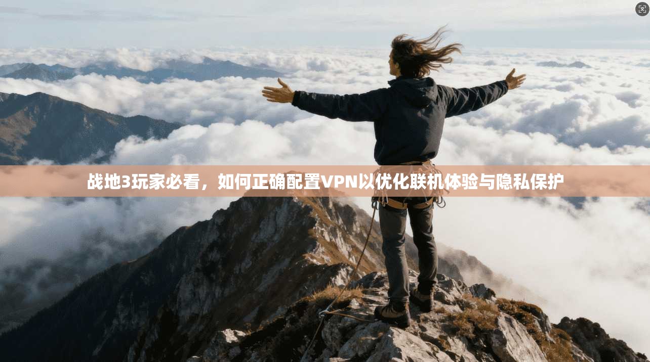 战地3玩家必看，如何正确配置VPN以优化联机体验与隐私保护