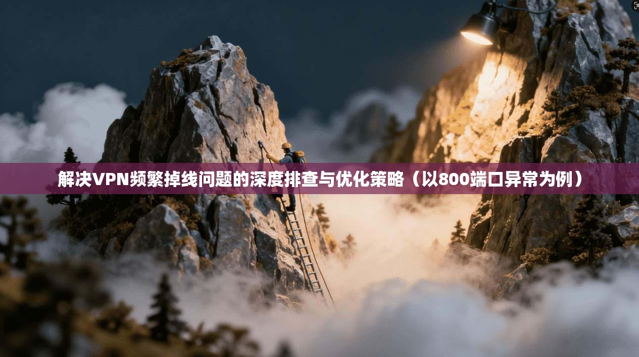 解决VPN频繁掉线问题的深度排查与优化策略（以800端口异常为例）